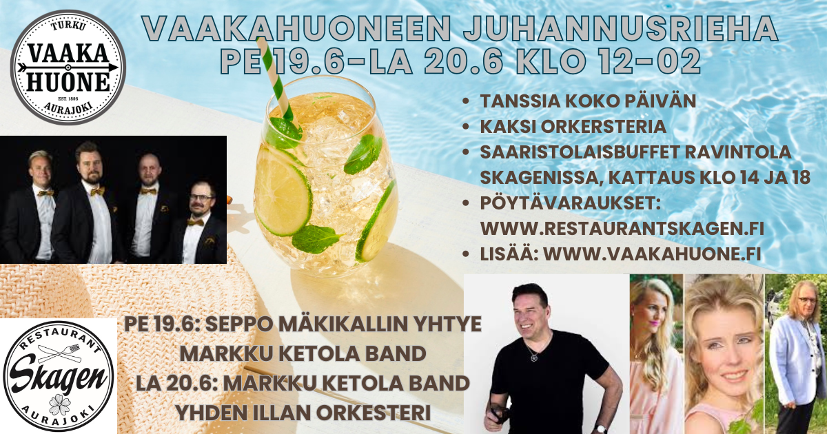 Vaakahuoneen Juhannusrieha 19.-20.6.2026