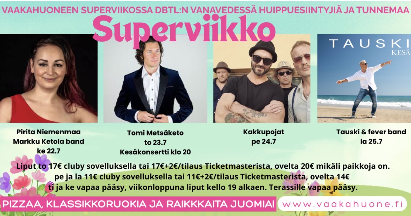 DBTL Superviikko huipentuu